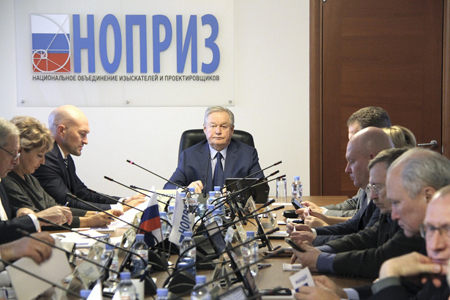 Президент НОПРИЗ Михаил Посохин провел заседание Совета