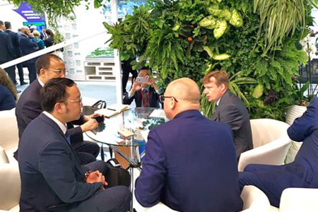 Представители Минстроя России, НОСТРОЙ и СПб ТПП в рамках ПМЭФ провели рабочую встречу с китайскими инвесторами